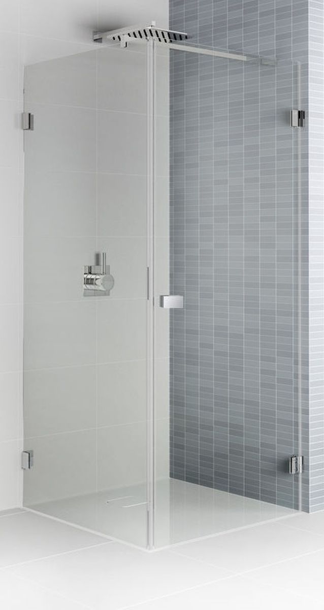 Riho Scandic sprchový kout 100x90 cm obdélníkový černá matný/průhledné sklo G001046121