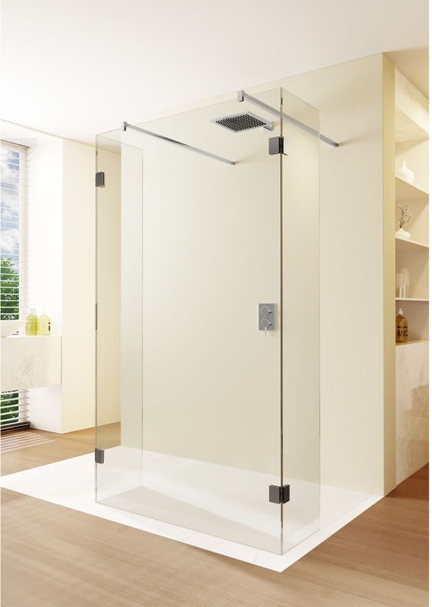 Riho Scandic sprchový kout 160x37 cm chrom lesk/průhledné sklo G001052120