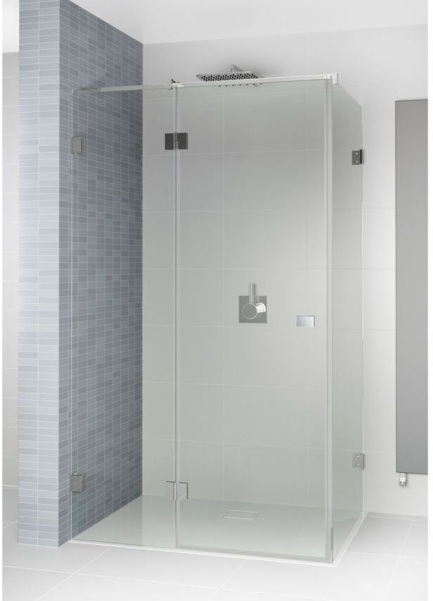 Riho Scandic sprchový kout 100x90 cm obdélníkový chrom lesk/průhledné sklo G001059120