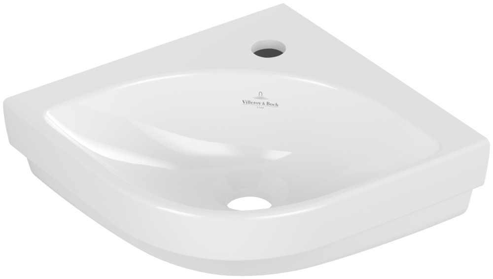 Villeroy & Boch Subway 3.0 umyvadlo 32x32 cm rohová klasický bílá 43714601