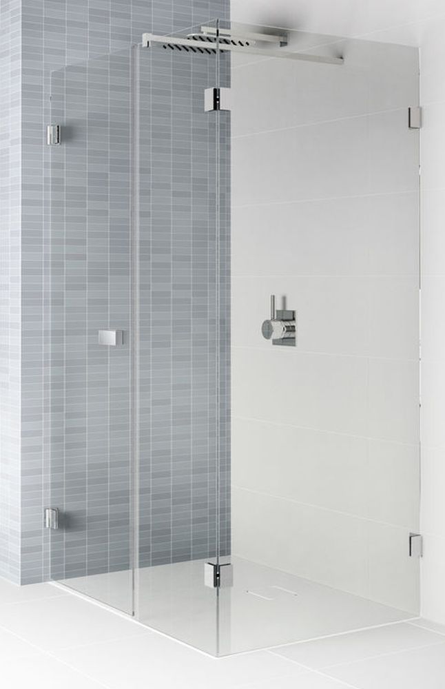 Riho Scandic sprchový kout 140x90 cm obdélníkový černá matný/průhledné sklo G001089121