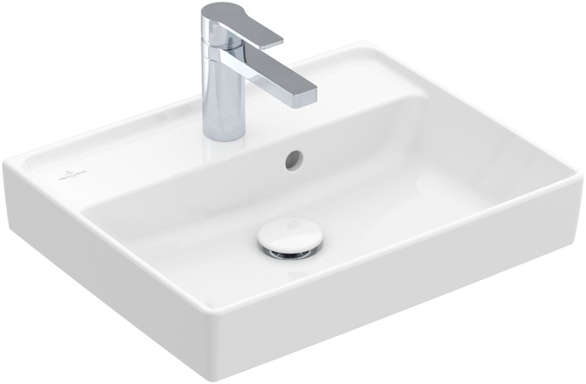 Villeroy & Boch Collaro umyvadlo 50x40 cm obdélníkový klasický-nábytkový bílá 433450R1