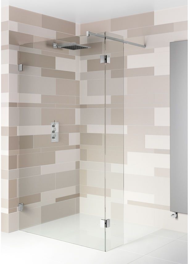Riho Scandic sprchový kout 120x30 cm chrom lesk/průhledné sklo G001126120