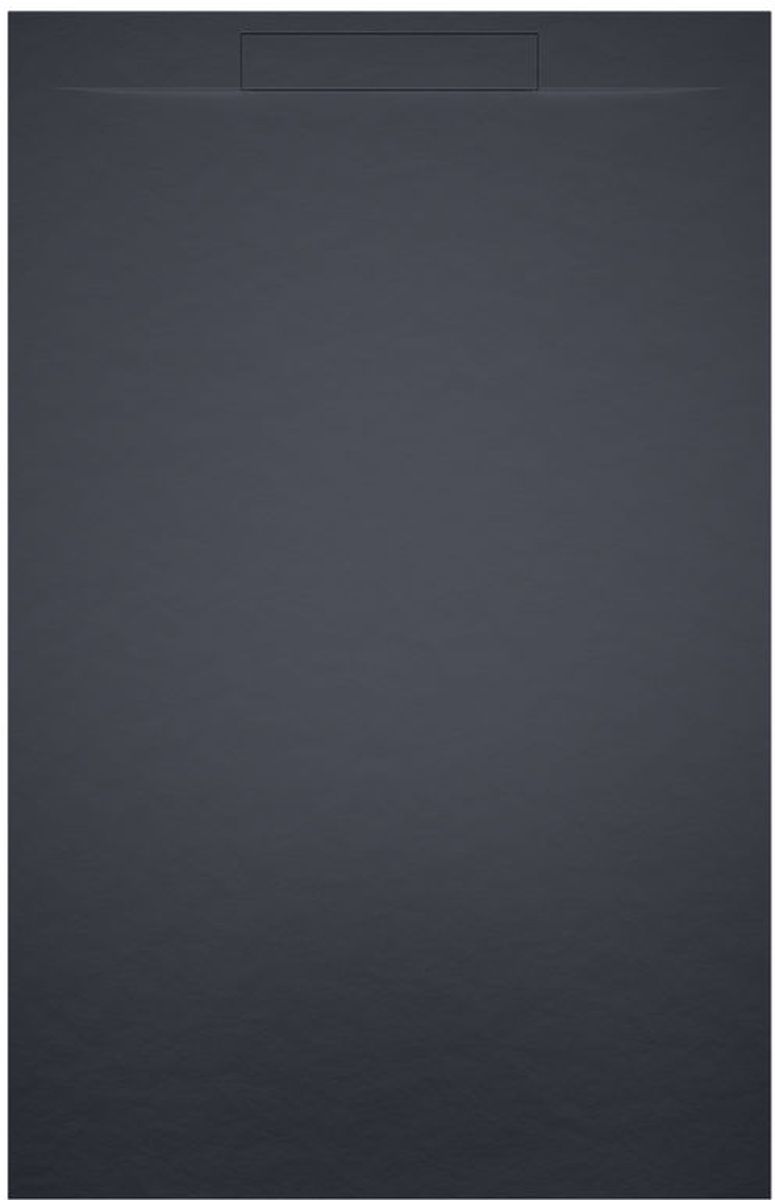 Riho Isola obdélníková sprchová vanička 140x80 cm antracitová D007009080