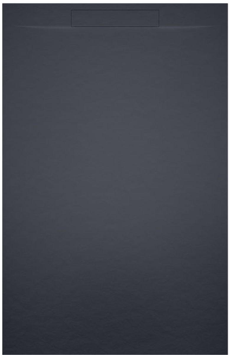 Riho Isola obdélníková sprchová vanička 120x100 cm antracitová D007025080