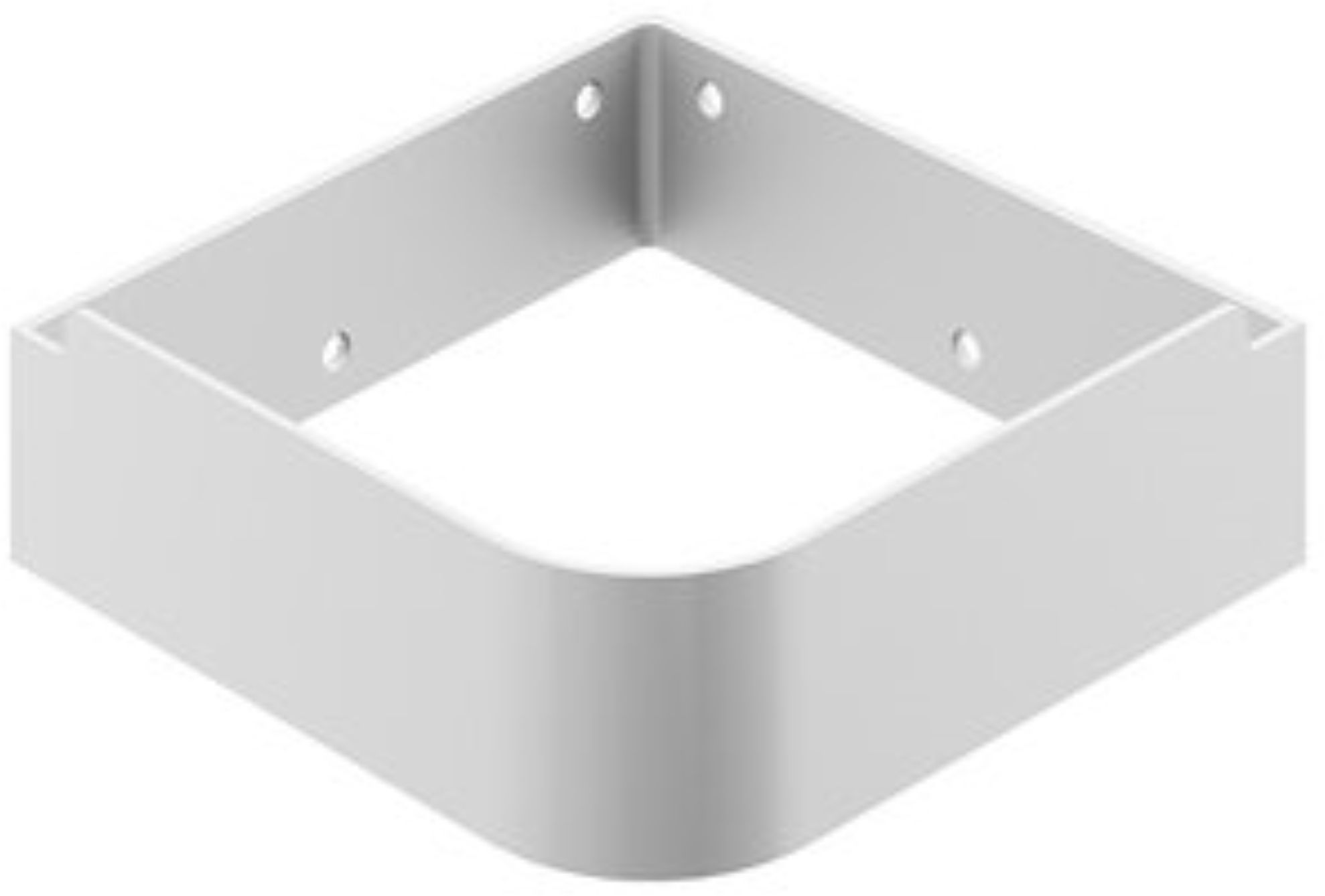 Ravak Yard konzole 22.1x22.1x12.5 cm bílá X01774