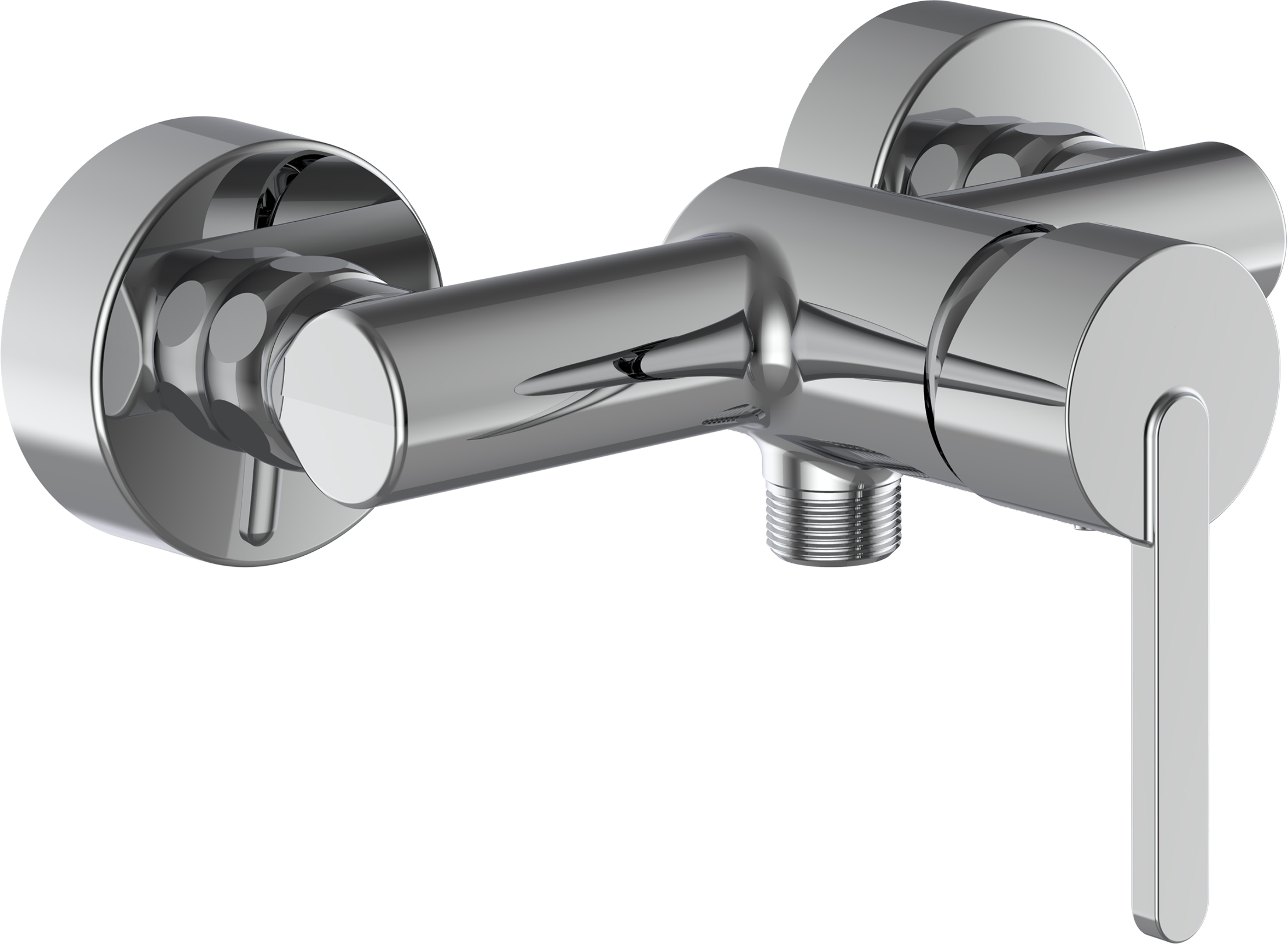 Laufen Lua sprchová baterie nastěnná chrom H3310810044001