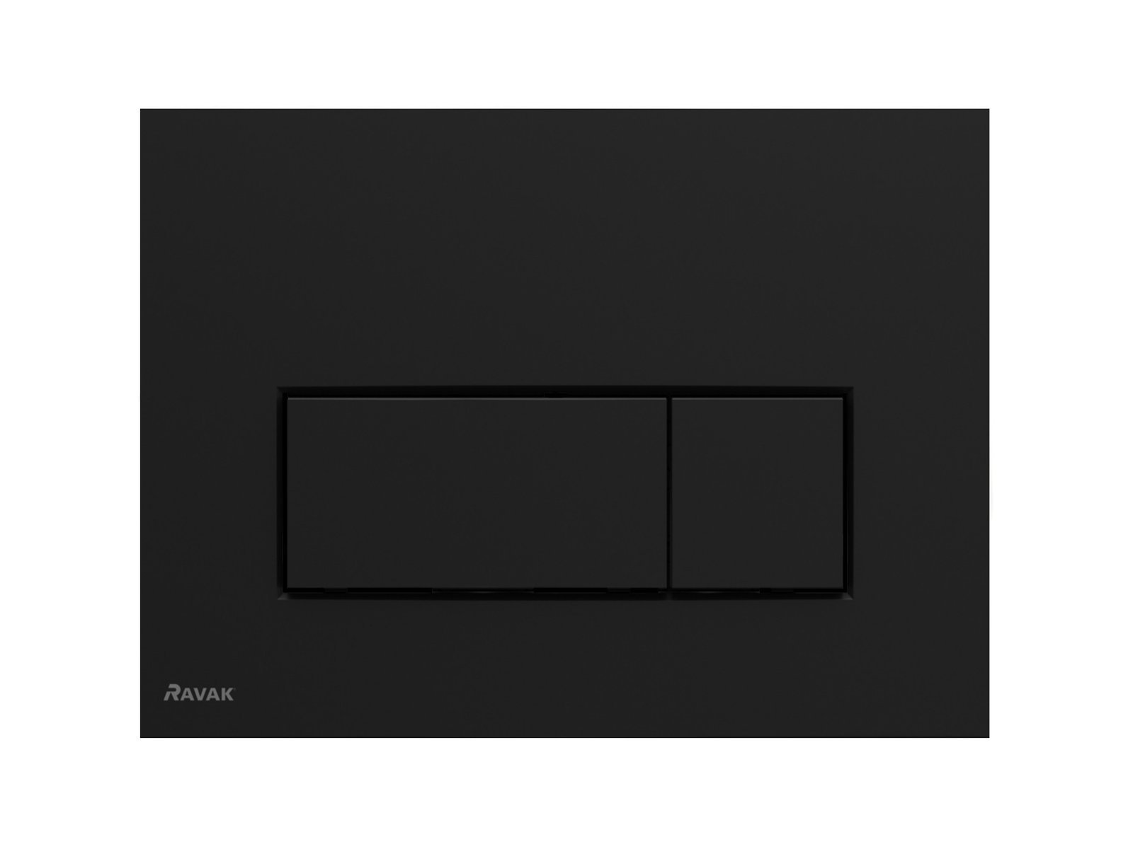 Ravak Uni Slim splachovací tlačítko pro WC černá X01744