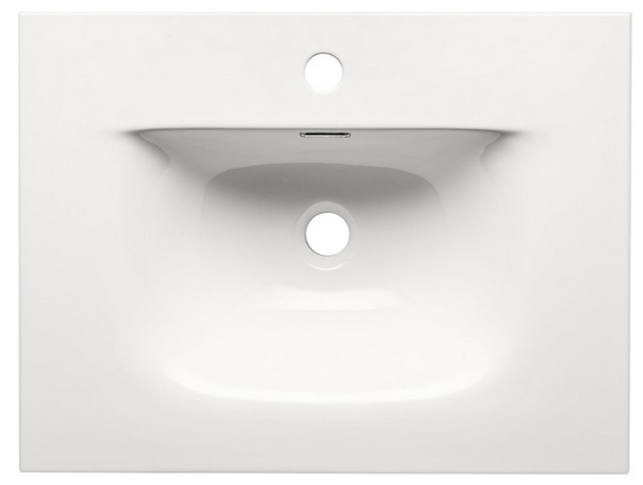 Comad Sky umyvadlo 61x46 cm obdélníkový nábytkový bílá SKY60-8099