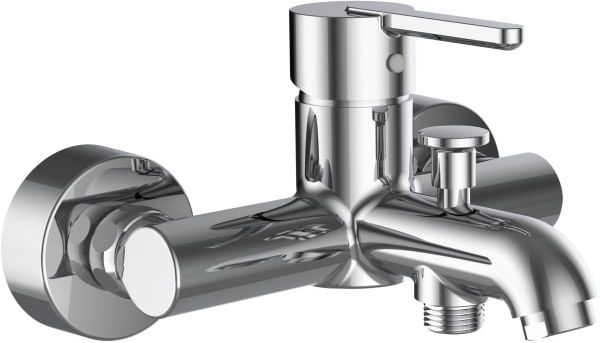 Laufen Lua vanová baterie na stěnu chrom H3210810044001