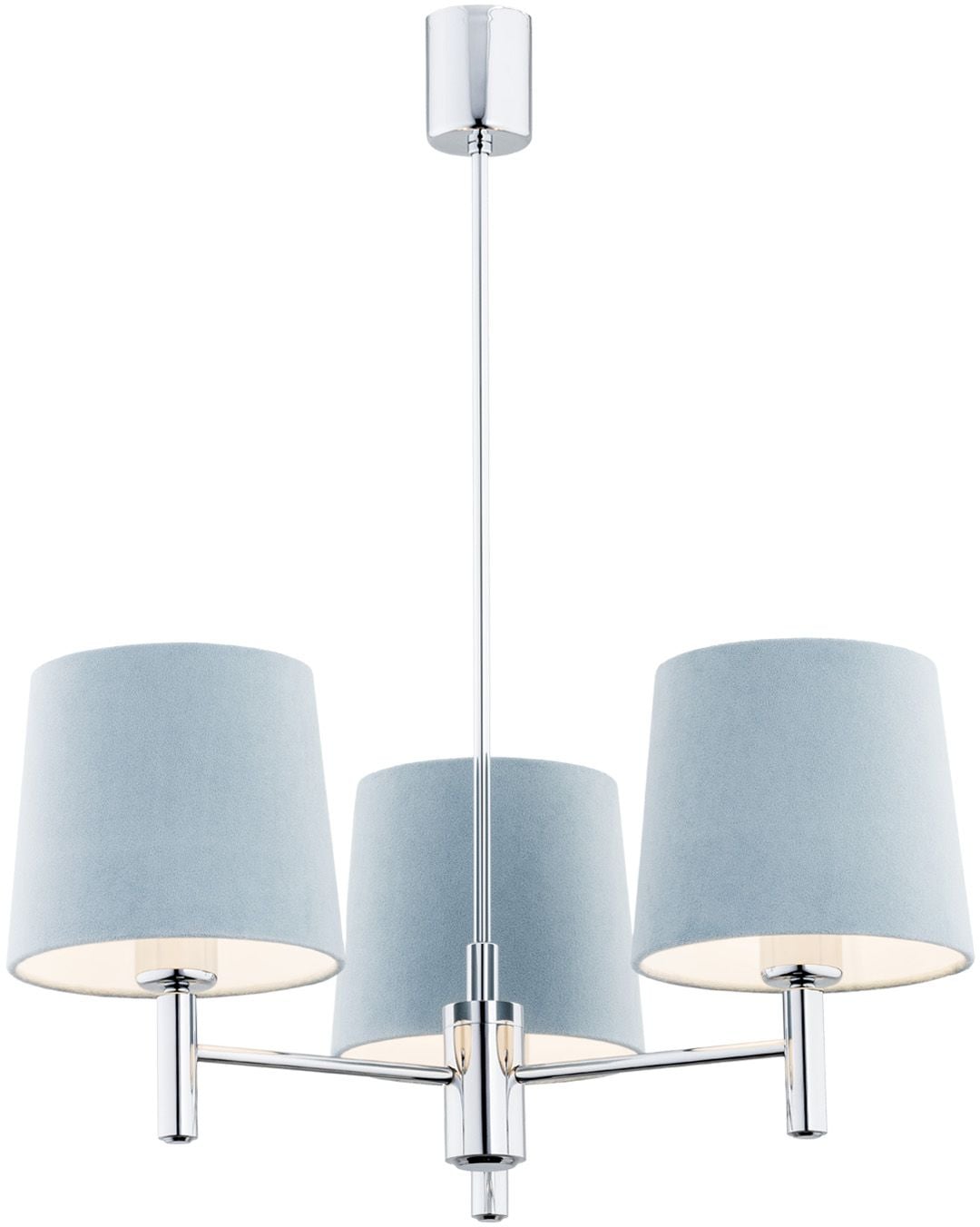 Argon Bolzano závěsné svítidlo 3x15 W chrom-modrá 1383