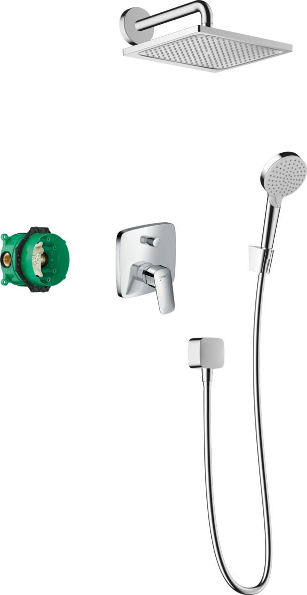 Hansgrohe Crometta sprchová sada pod omítku chrom 27957000