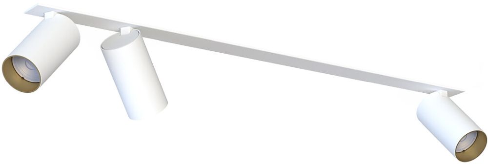 Nowodvorski Lighting Mono Surface III stropní světlo 3x10 W bílá-zlatá 7685