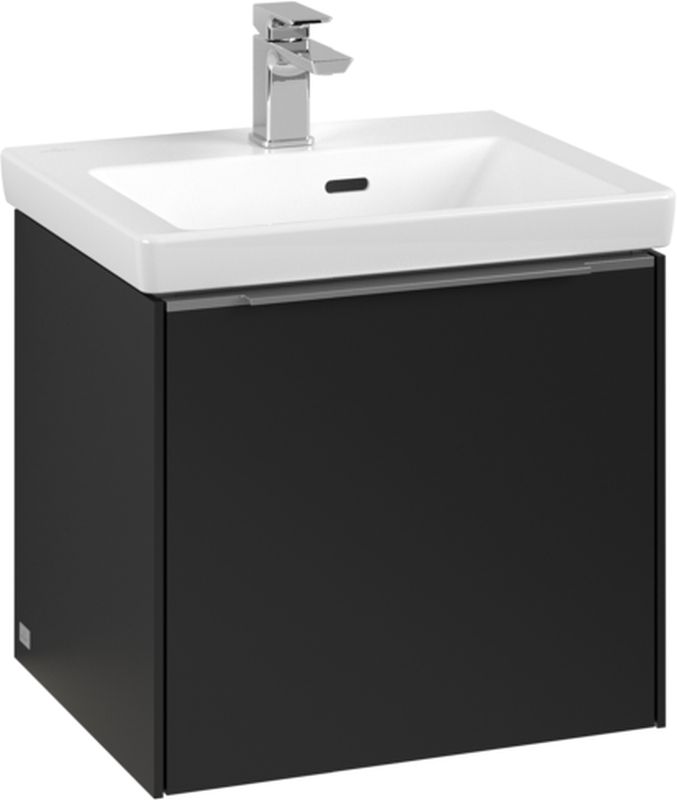 Villeroy & Boch Subway 3.0 skříňka 47.3x39.2x42.9 cm pod umyvadlo závěsná černá C580L0VL