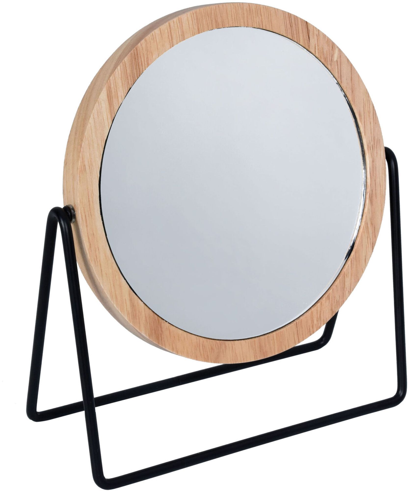 BISK Umbra kosmetické zrcátko 19.5x19.5 cm kulatý černá 08161