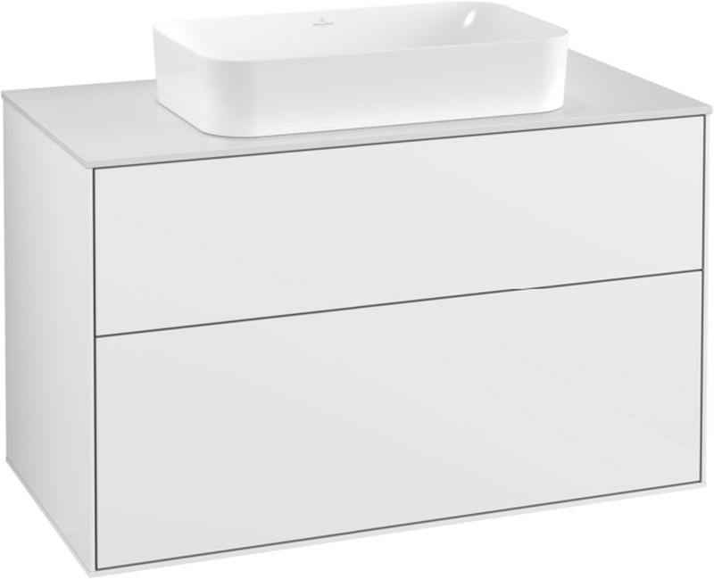 Villeroy & Boch Finion skříňka 100x50.1x60.3 cm pod umyvadlo závěsná bílá F23100GF