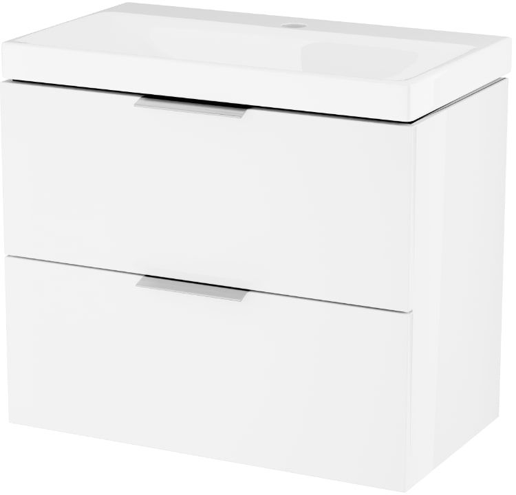 Excellent Blanko skříňka 65x37x58.5 cm pod umyvadlo závěsná bílá MLEX.6301.640.WH
