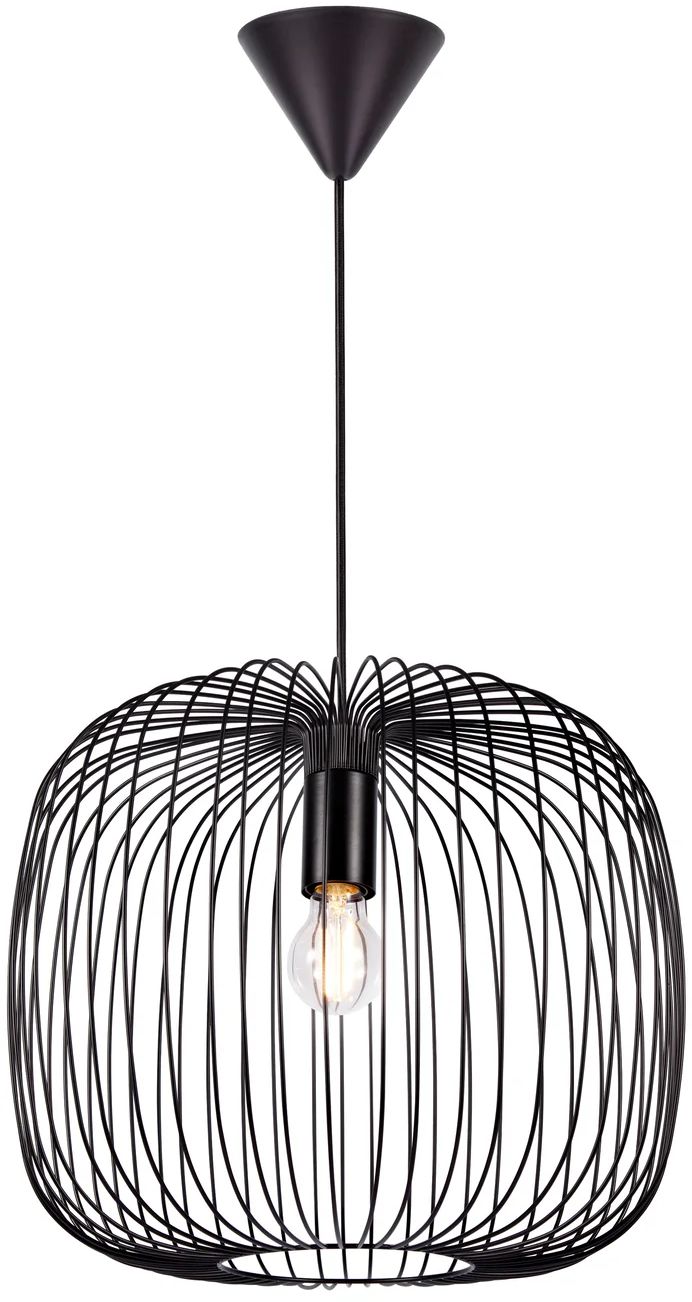 Nordlux Beroni závěsné svítidlo 1x60 W černá 2213313003