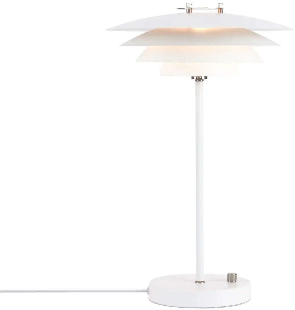 Nordlux Bretagne stolní lampa 1x25 W bílá 2213485001