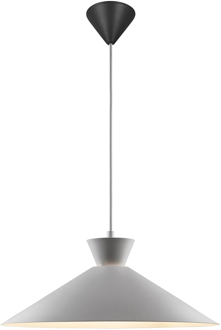 Nordlux Dial závěsné svítidlo 1x40 W šedá/popelavá 2213353010