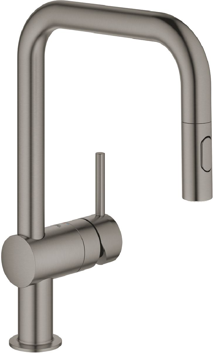 Grohe Minta kuchyňská baterie stojící Brushed Hard Graphite 32322AL2