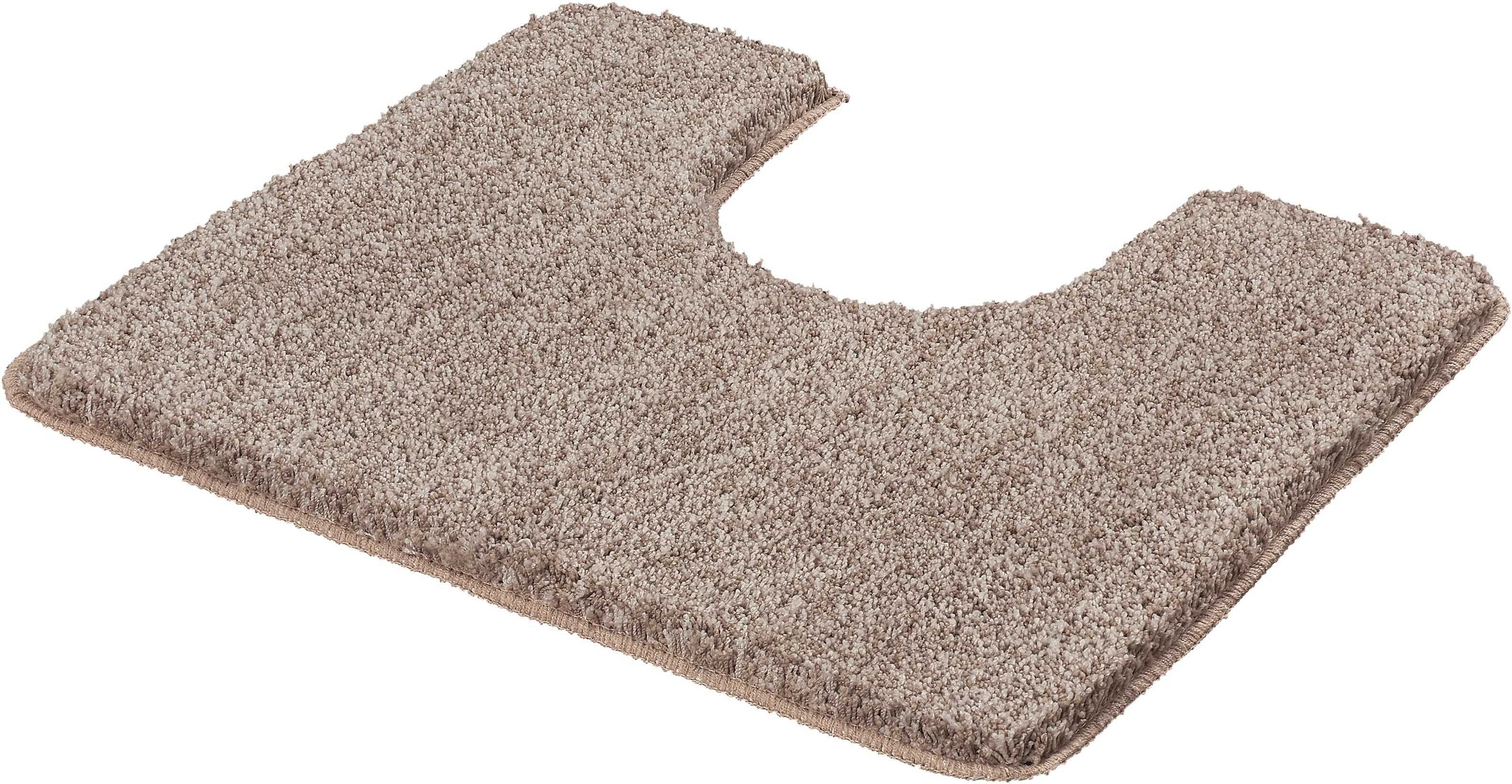 Kleine Wolke Seattle koupelnová podložka 55x50 cm pod WC hnědá 4071271130