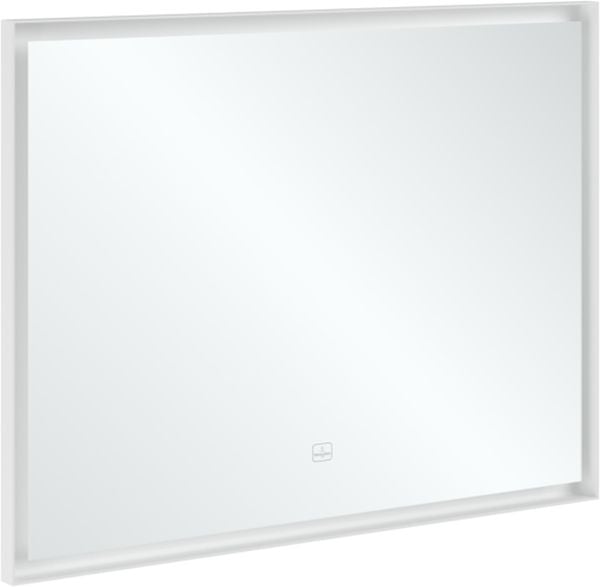 Villeroy & Boch Subway 3.0 zrcadlo 100x75 cm obdélníkový s osvětlením bílá A4631000