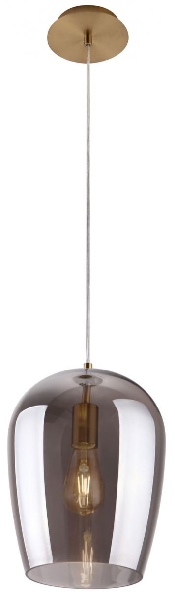 MaxLight Zimba závěsné svítidlo 1x60 W mosaz P0301