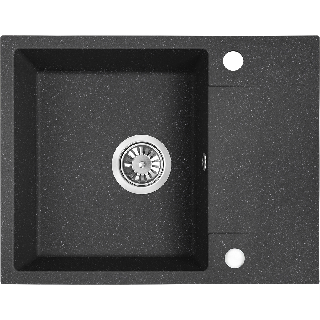 Kuchinox Rab granitový dřez 56x44 cm černá SBF713Y