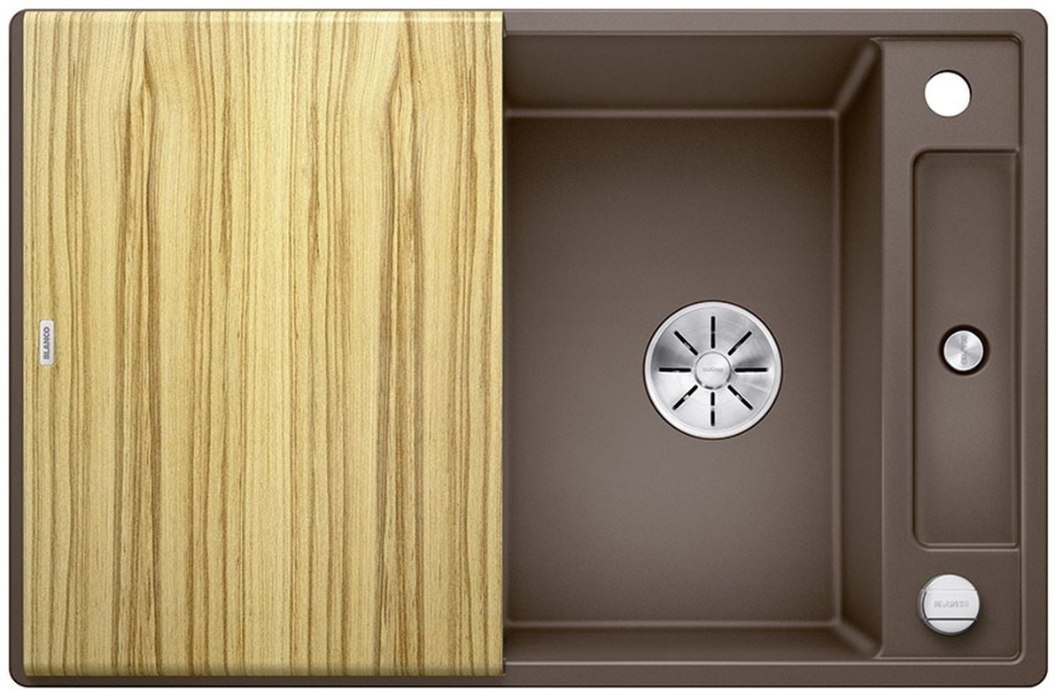 Blanco Axia III 45 S granitový dřez 78x51 cm hnědá 523182
