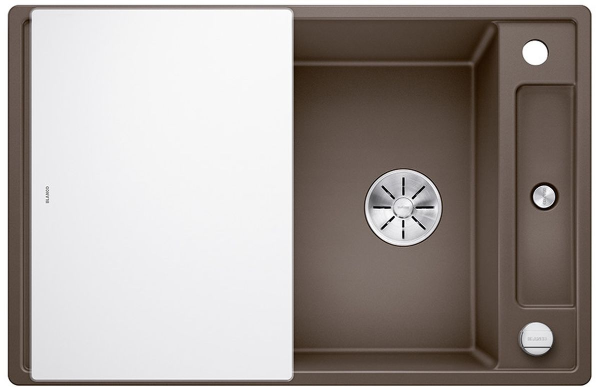 Blanco Axia III 45 S granitový dřez 78x51 cm hnědá 523192