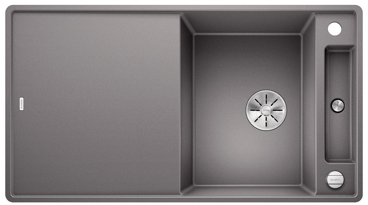 Blanco Axia III 45 S-F granitový dřez 90.5x50 cm šedá/grafitová/onyx 523227