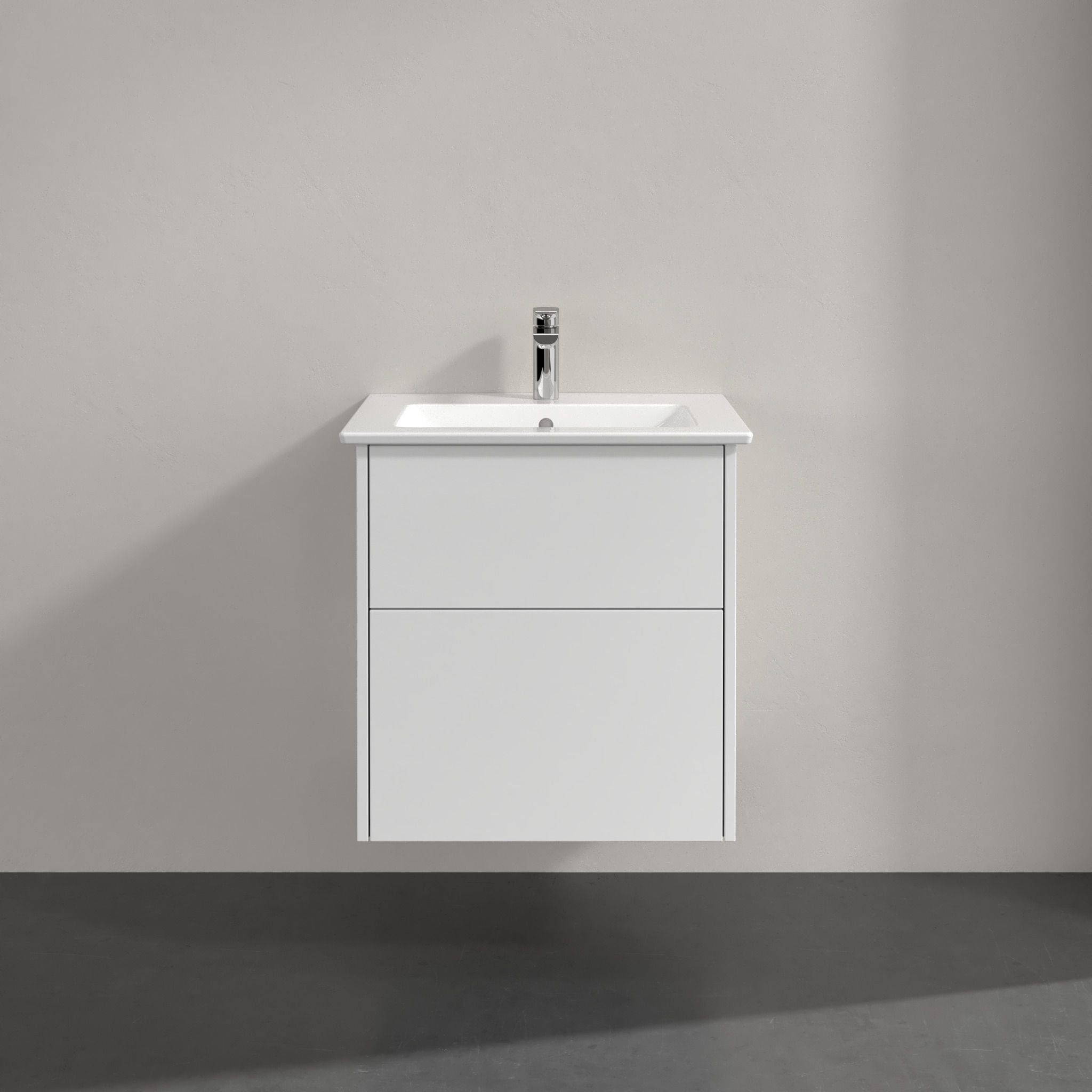 Villeroy & Boch Finero umyvadlo 60x50 cm obdélníkový klasický-nábytkový bílá 5A9960R1