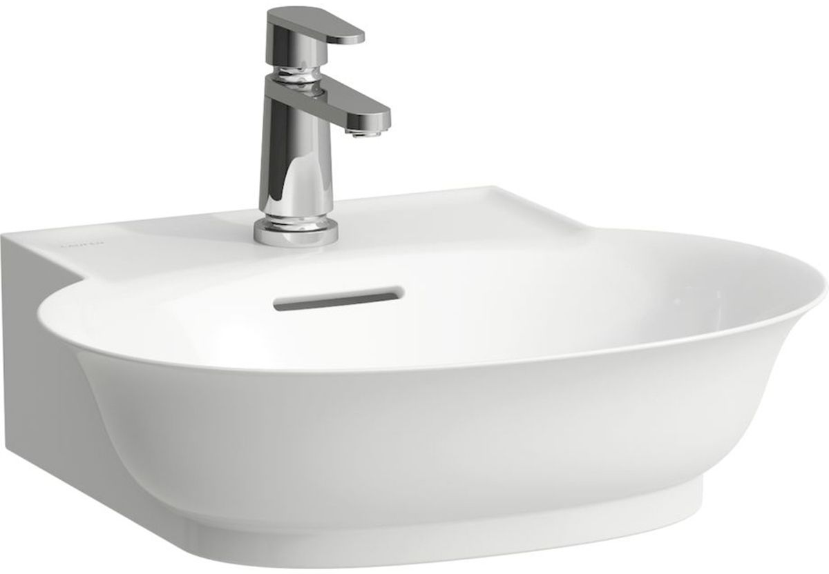 Laufen The New Classic umyvadlo 50x45 cm polokulatý klasický bílá matný H8158527571041