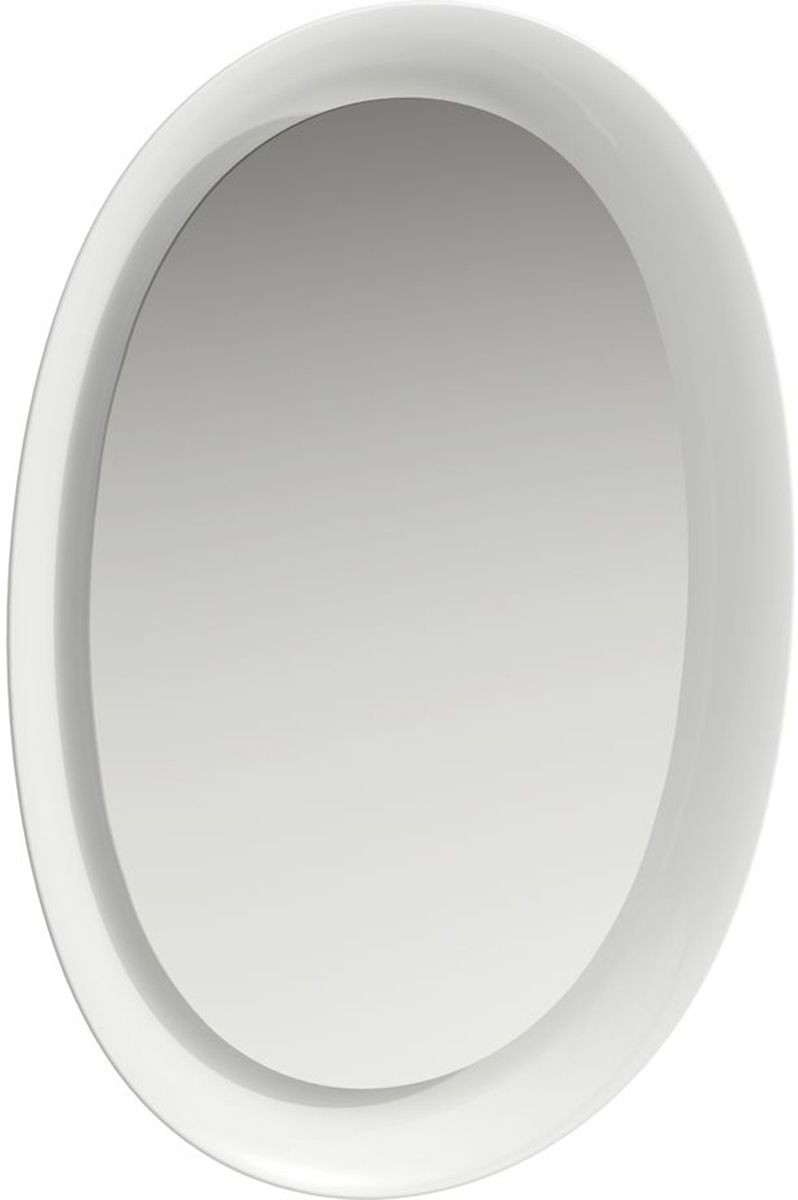 Laufen The New Classic zrcadlo 50x70 cm s osvětlením bílá H4060700857571
