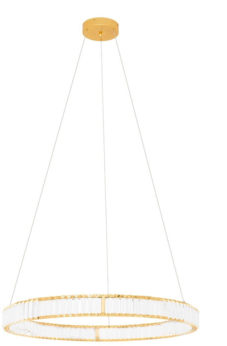 Moosee Liberty závěsné svítidlo 1x42 W průhledná-zlatá MSE010100174