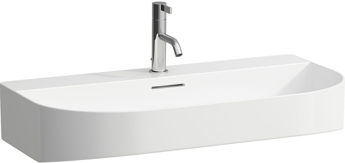 Laufen Sonar umyvadlo 80x42 cm půlkruhový bílá H8163444001041