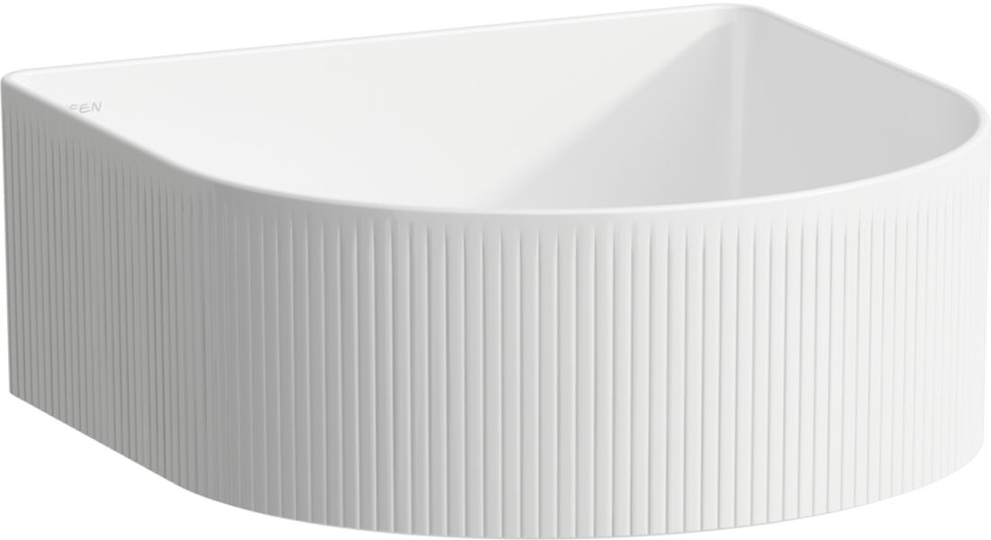 Laufen Sonar umyvadlo 34x34 cm polokulatý na pult bílá H8123414001121