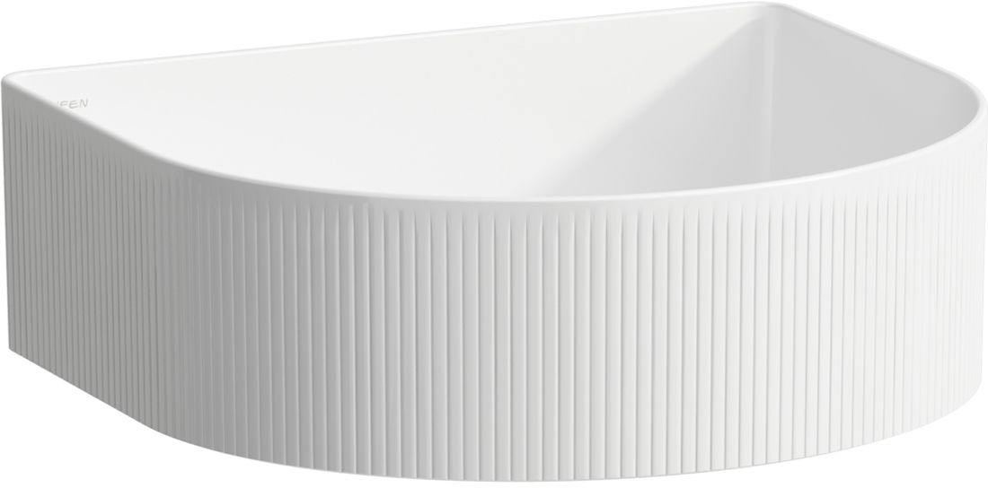 Laufen Sonar umyvadlo 41x36.5 cm polokulatý na pult bílá H8123437571121