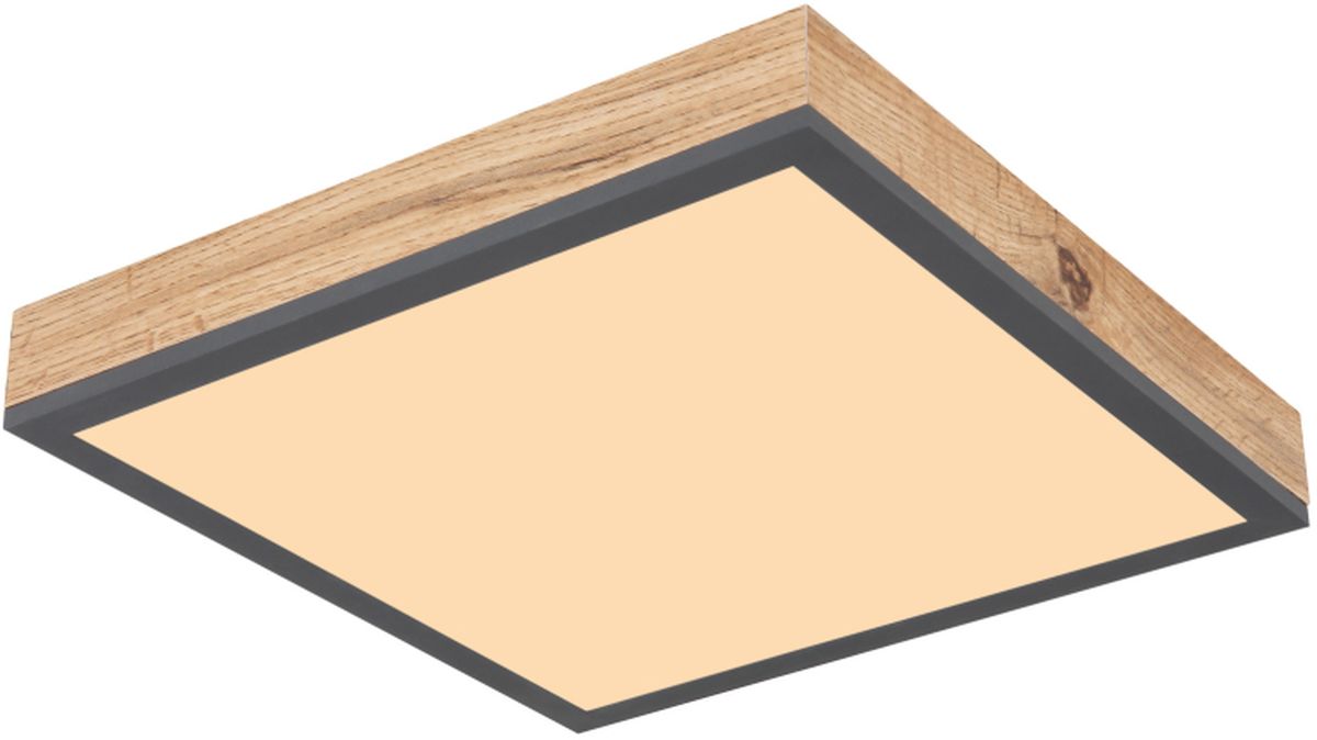 Globo Lighting Doro nástěnné svítidlo 1x12 W bílá-dřevo-grafitová 416080WD1