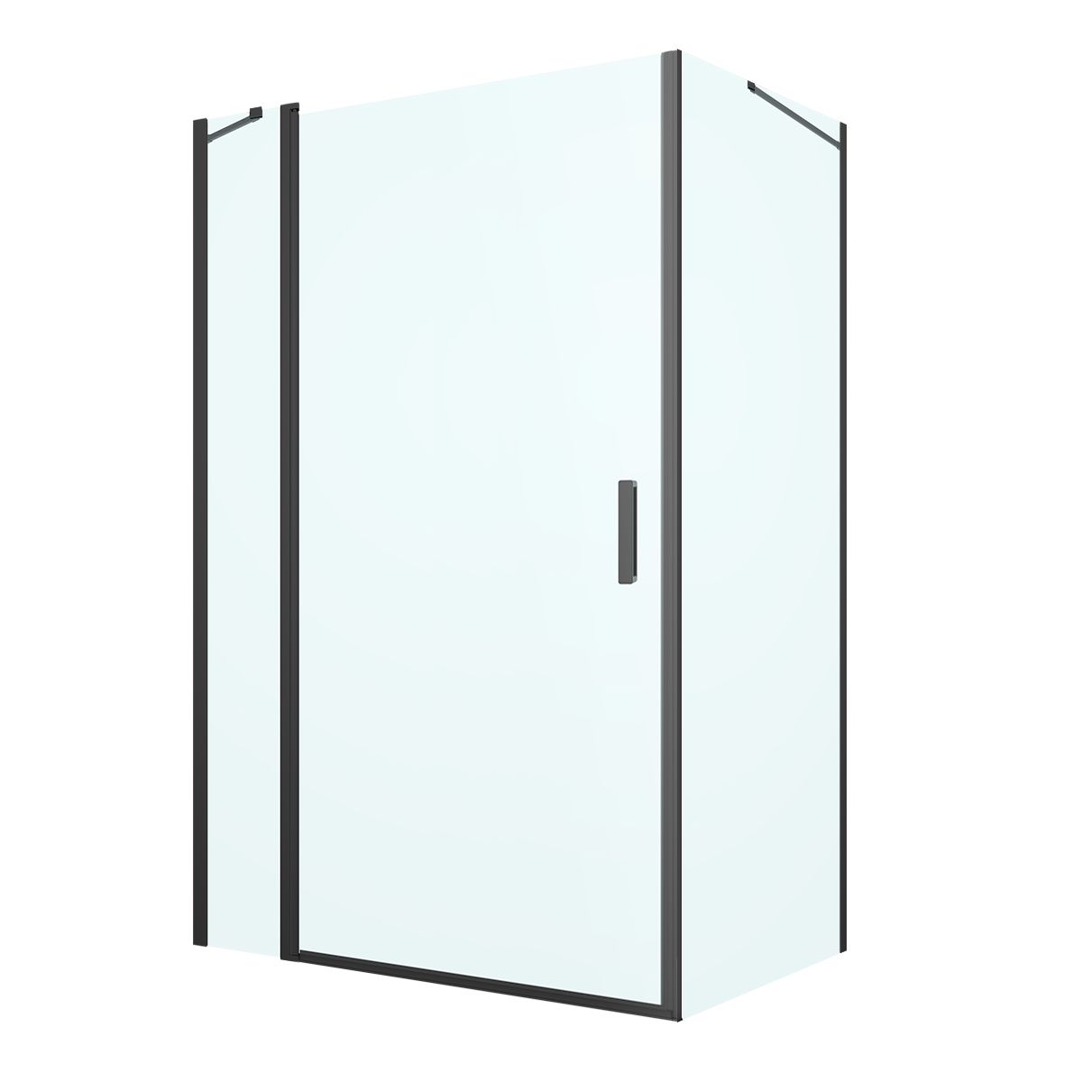 Set sprchové dveře Oltens Verdal 21206300, sprchová zástěna Oltens Hallan 22101300