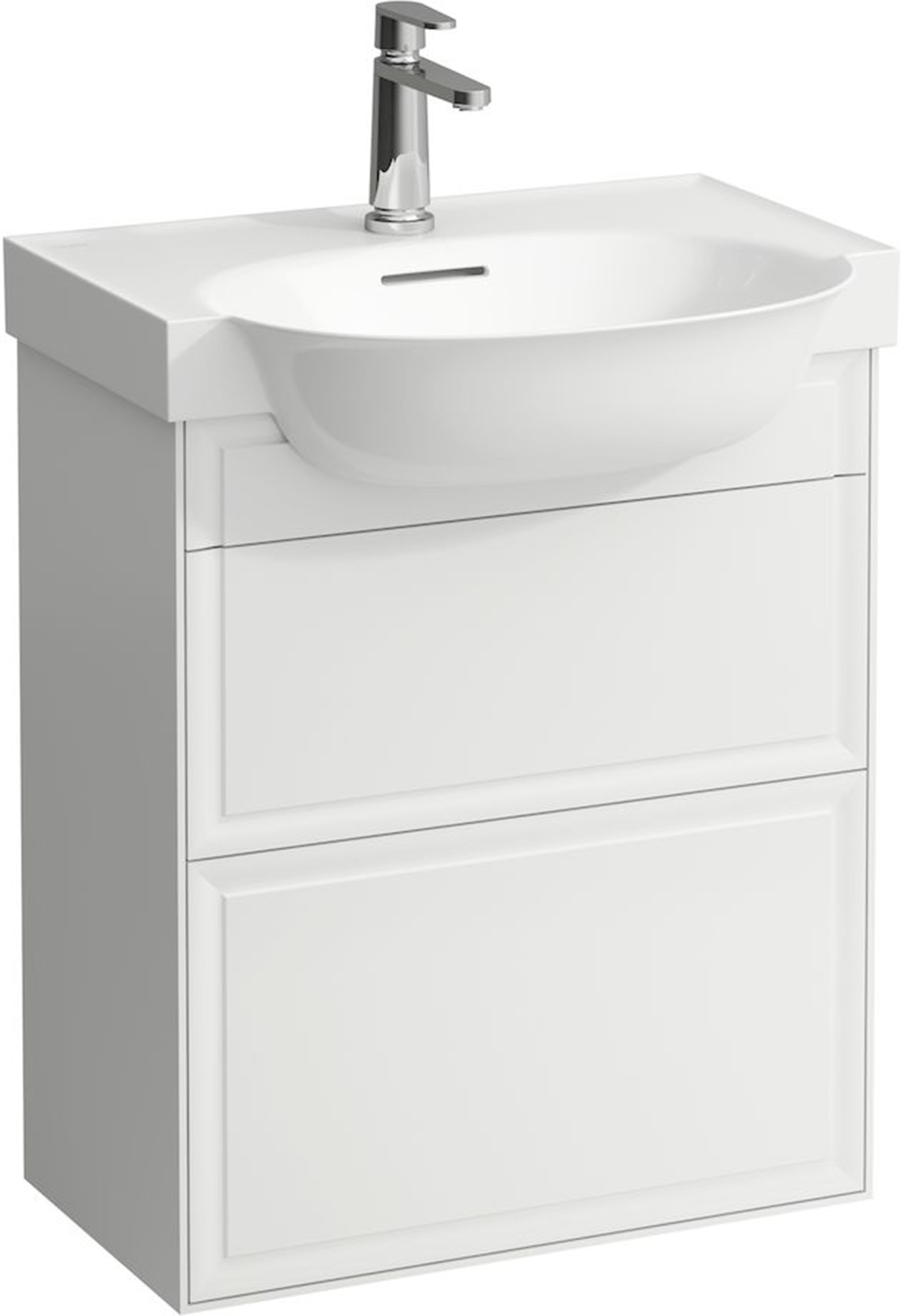 Laufen The New Classic skříňka 57.6x31.6x67.7 cm pod umyvadlo závěsná bílá H4060320856311