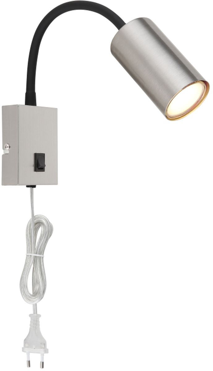 Globo Lighting Robby nástěnné svítidlo 1x25 W černá-nikl 57911W