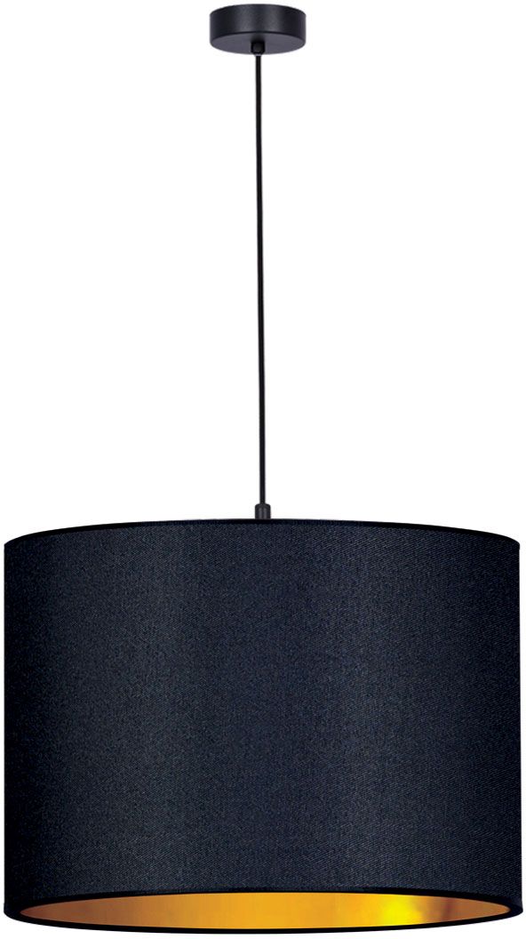 Kaja Auro závěsné svítidlo 1x40 W černá-zlatá K-4325