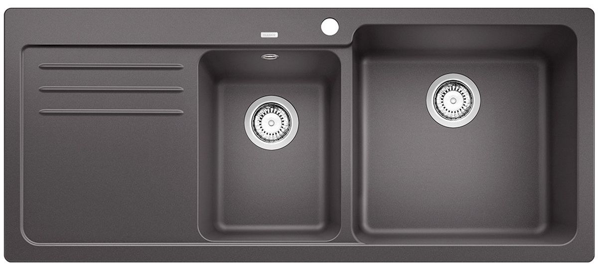 Blanco Naya 8 S granitový dřez 116x50 cm šedá/grafitová/onyx 525780