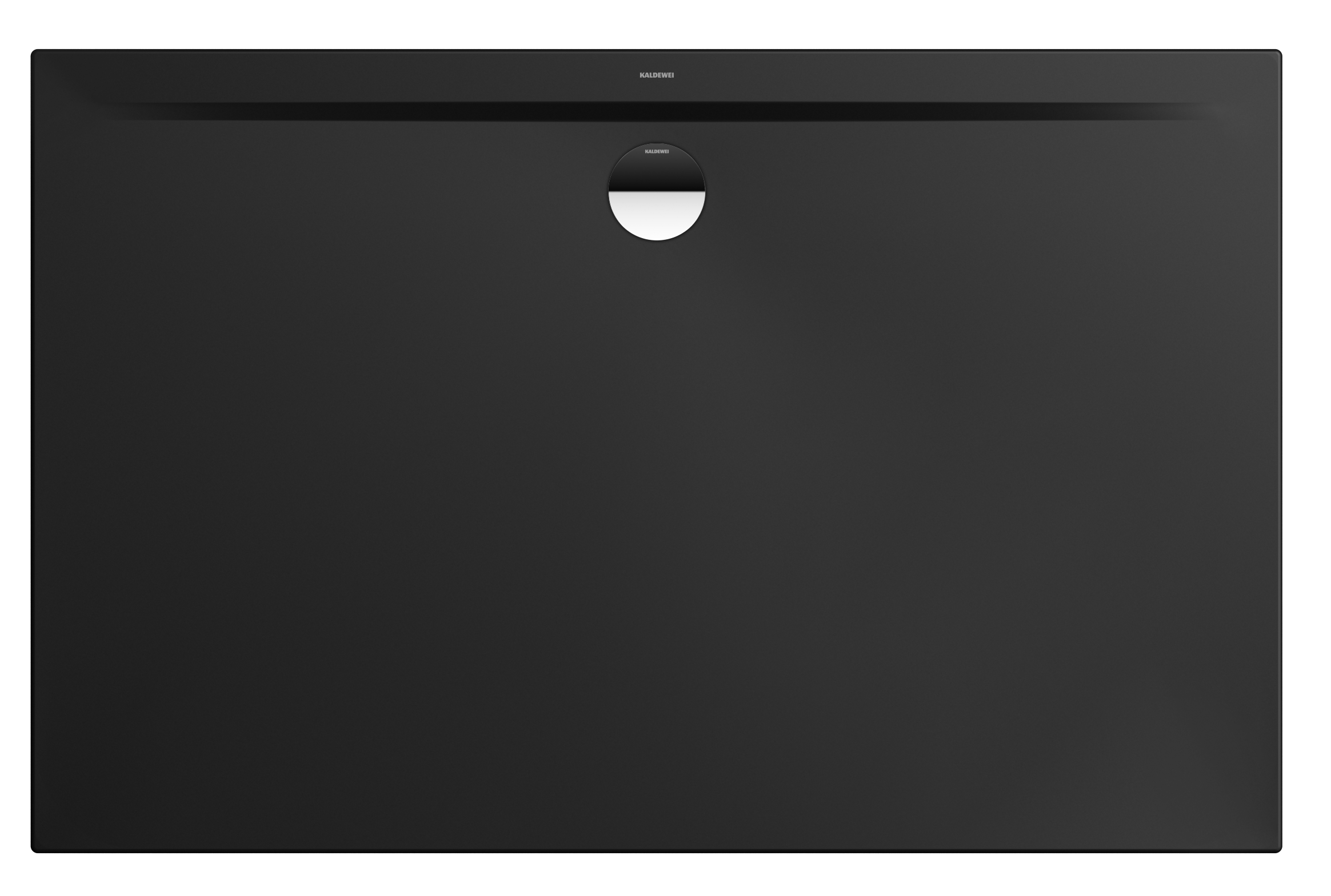 Kaldewei Superplan Zero obdélníková sprchová vanička 120x90 cm černá 355447980676