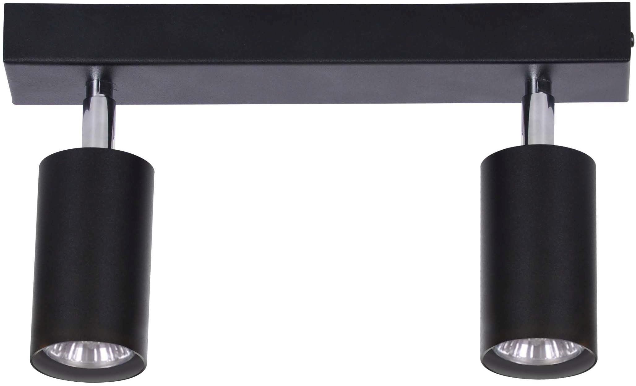 Kaja Monti stropní světlo 2x10 W černá K-4726