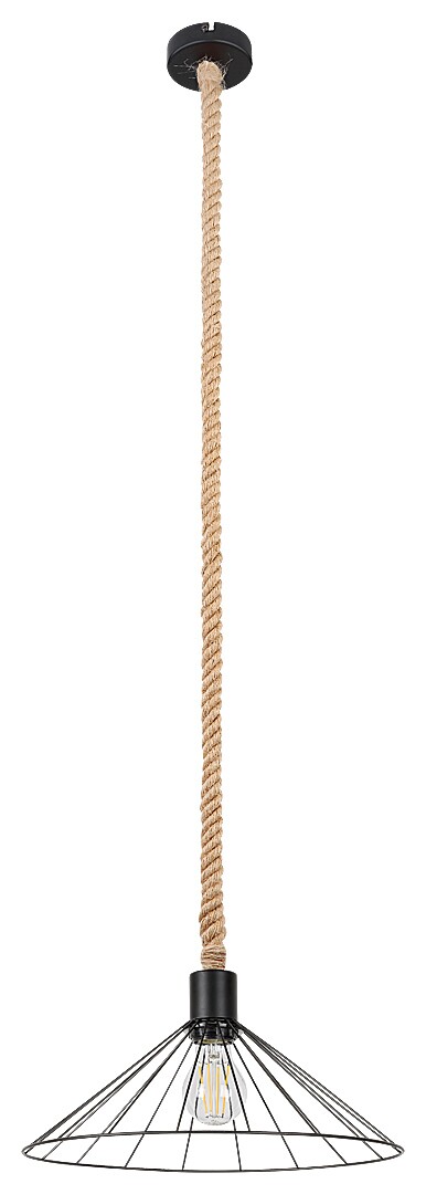Rabalux Daryl závěsné svítidlo 1x40 W černá 5271