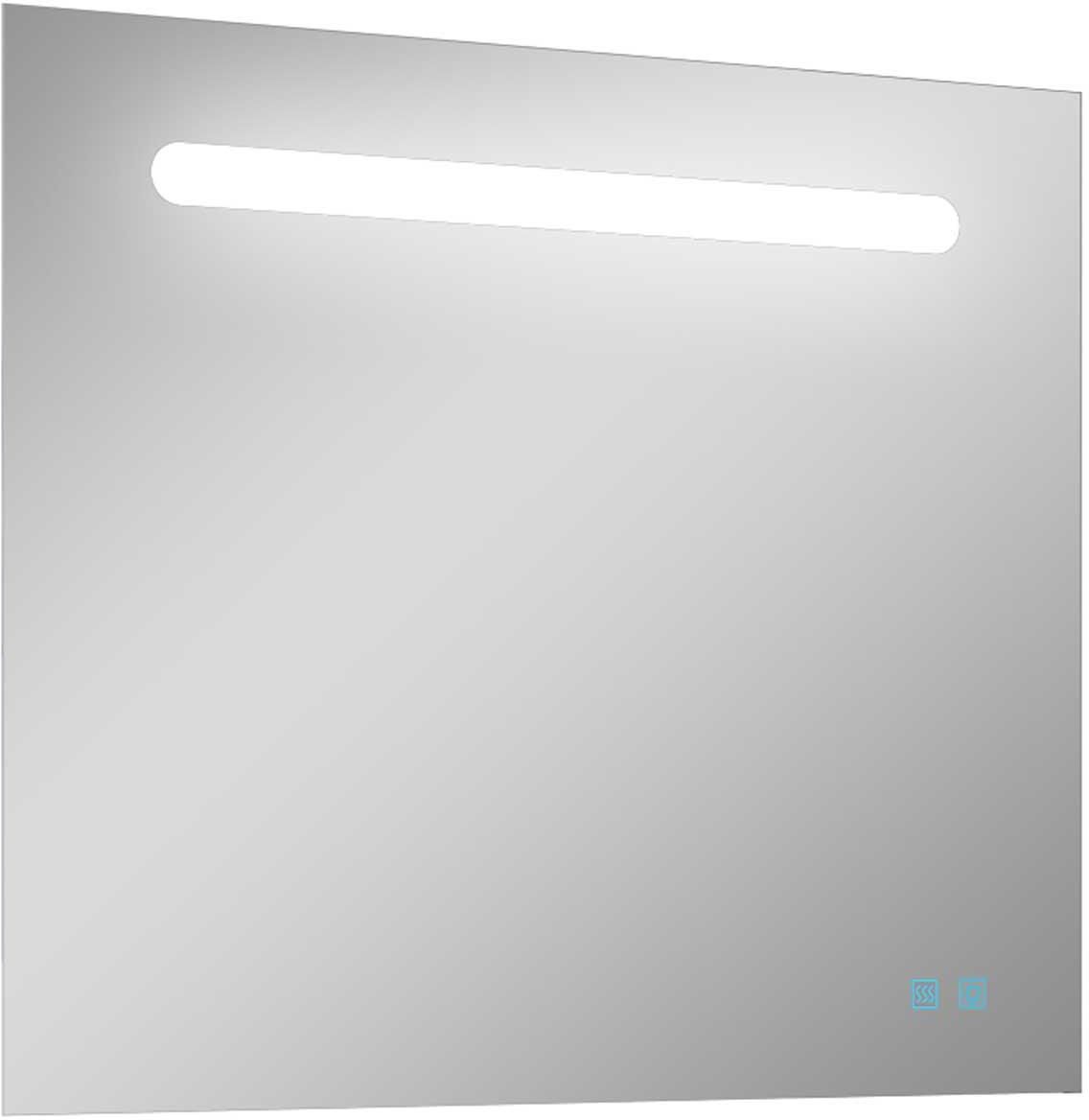 Elita Lina zrcadlo 80x70 cm obdélníkový s osvětlením s vyhřívací podložkou RE066765000010