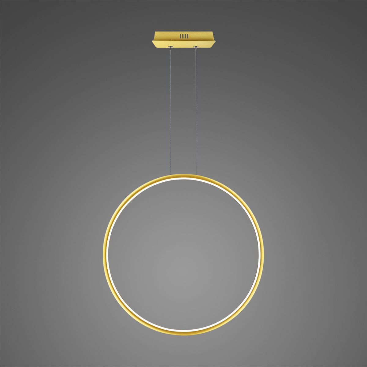 Altavola Design Ledowe Okręgi závěsné svítidlo 1x30 W zlatá LA073/X_80_in_3k_gold